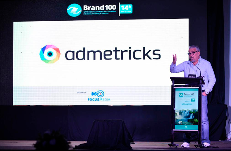 Admetricks participó en Brand100, el evento que agrupa a los anunciantes, medios y agencias más importantes de Argentina
