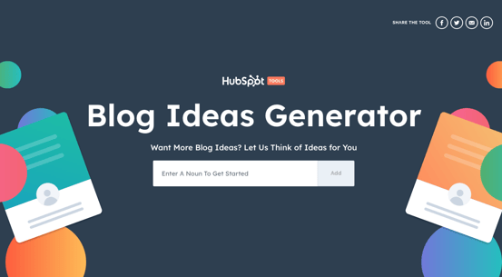 hubspot-blog-ideas-generator