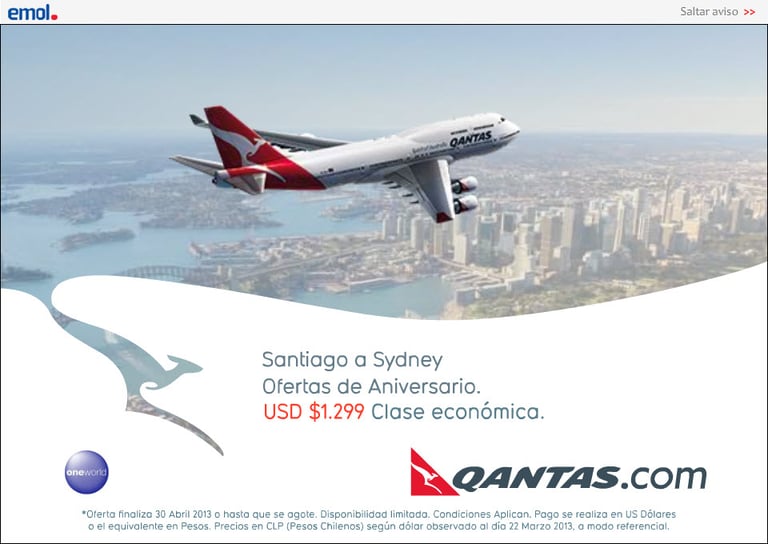 Banner Qantas