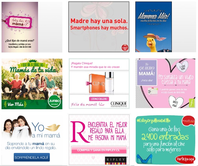 Campañas día de la madre