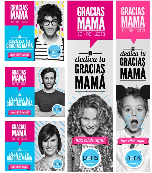 Campaña Paris día de la madre