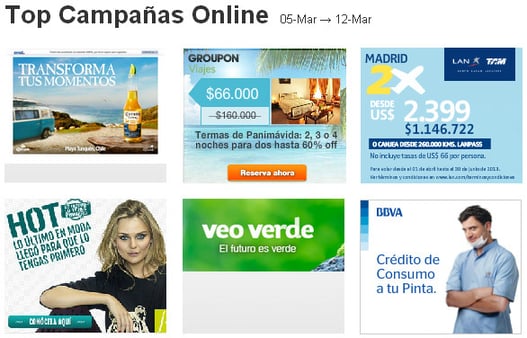 campañas top