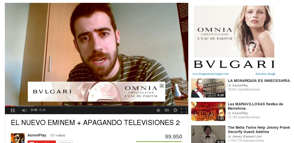 creatividad-campana-online-bvlgari-espana-medio-youtube-2013