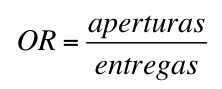 open-rate-formula