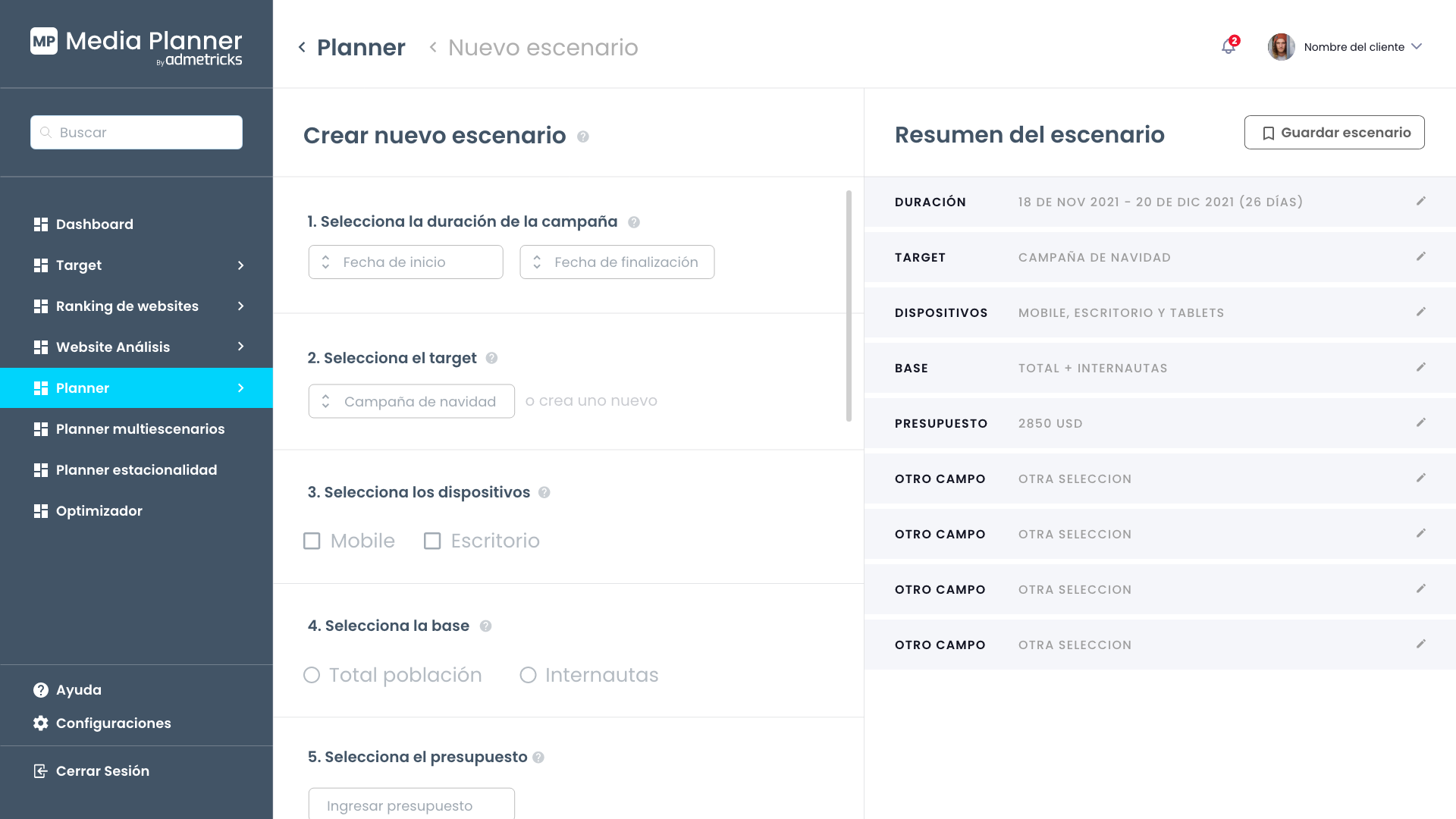 Media Planner