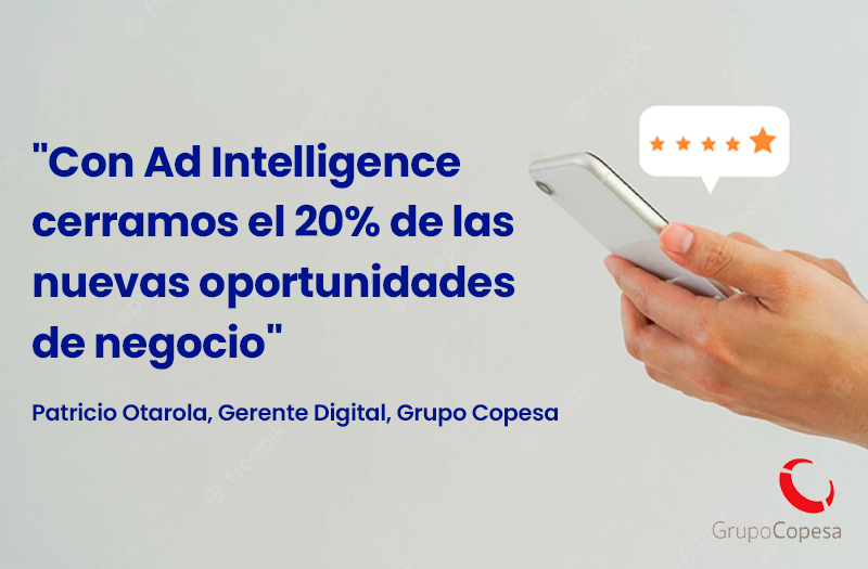 Patricio Otarola, Gerente Digital, Copesa: “Con Ad Intelligence cerramos el 20% de las nuevas oportunidades de negocio”